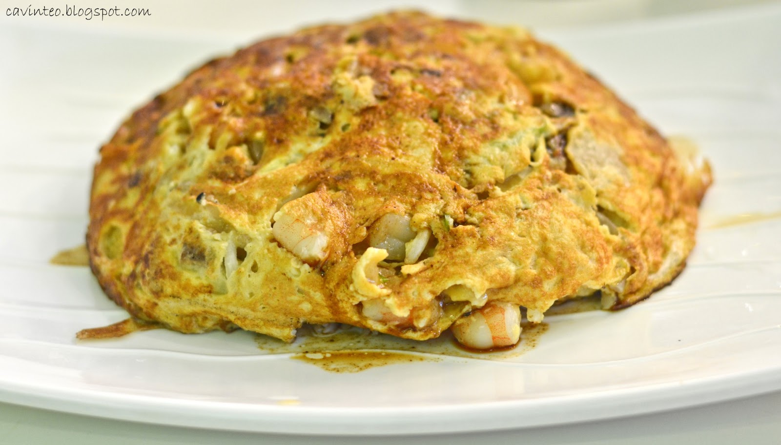 Entree Kibbles: Pan-fried Fuyong Egg Omelette on Rice @ The Star Vista