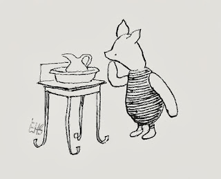 Piglet illustrated by E. H. Shepard