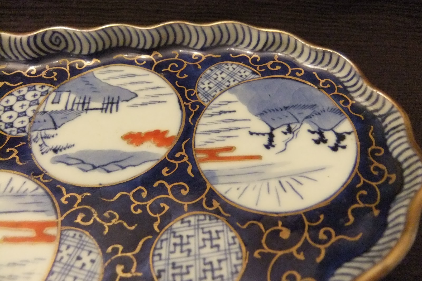100年前の日本の食器たち 「吉祥寺PukuPuku」: ＜新入荷＞丸紋長皿 