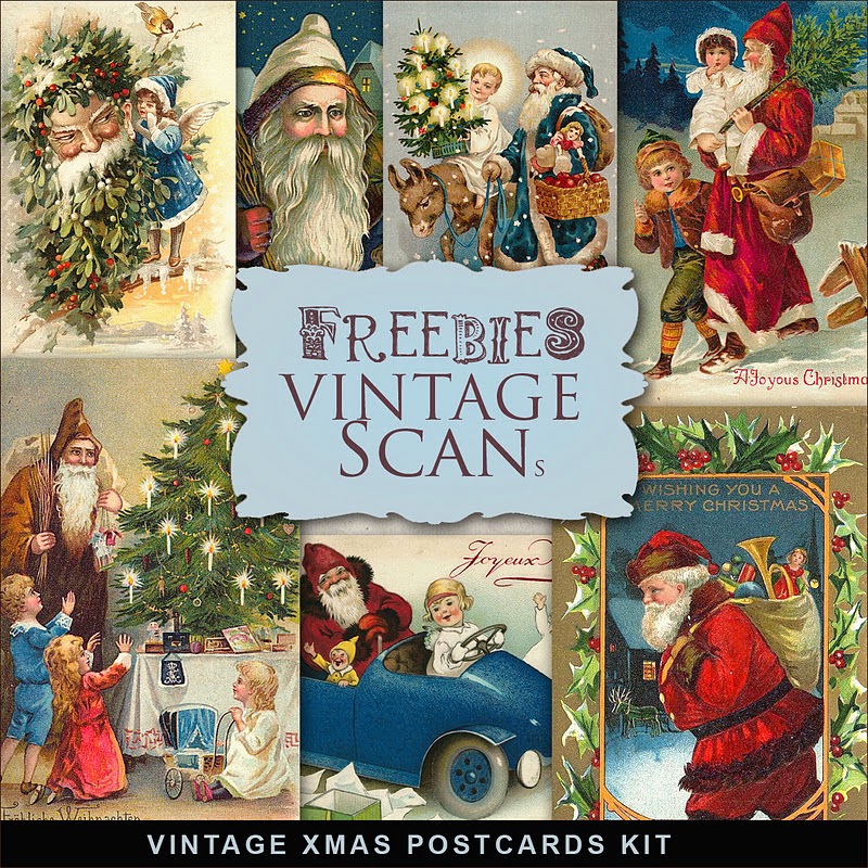 Freebies Vintage Xmas Post Cards:Far Far Hill - Free database of ...
