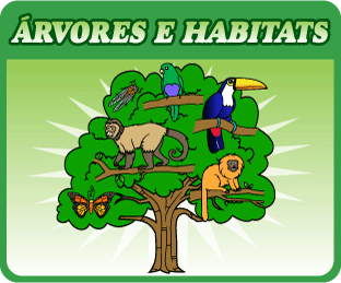 arvores e habitats - Atividades Dia da Árvore: Árvores e Habitats