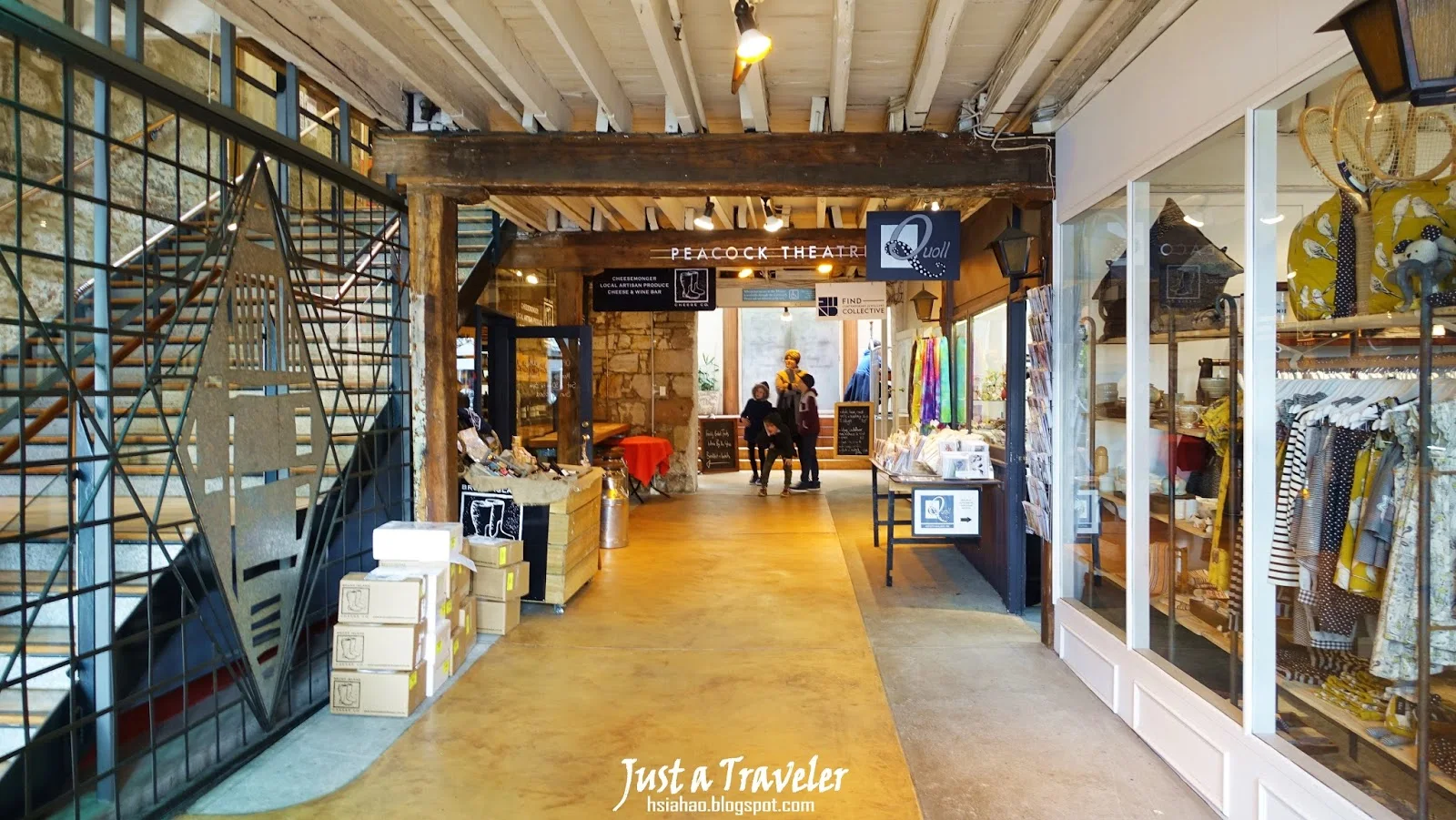 塔斯馬尼亞-荷伯特-景點-推薦-莎拉曼卡廣場-旅遊-自由行-澳洲-Tasmania-Hobart-Salamanca-Place-Tourist-Attraction-Australia