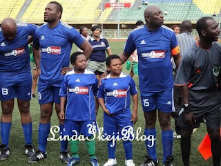 Photos From Christy Essien Igbokwe's Novelty Match 1