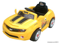 Mobil Mainan Aki JUNIOR JB30R CHEVROLET CAMAR0 dengan Kendali Jauh