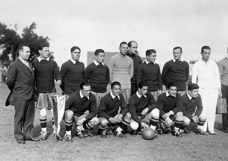 Formación de Chile ante México, Copa del Mundo Uruguay 1930, 16 de julio