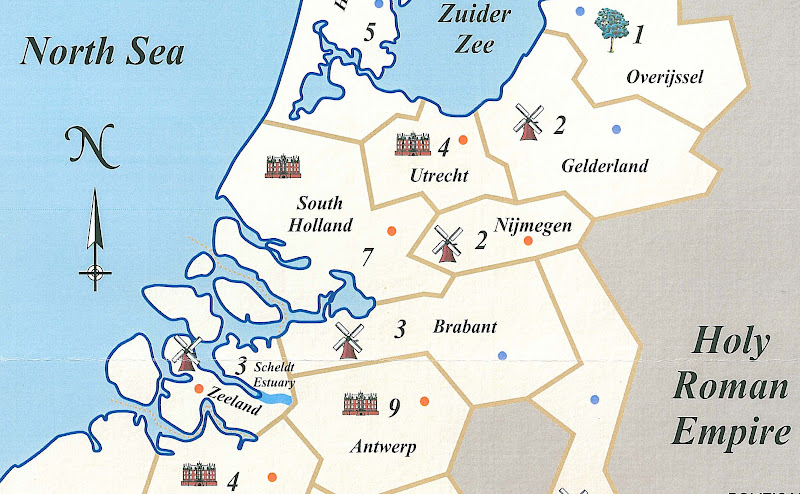 Kaupungit Hollannissa Kartta Kartta Holland Kaupungeissa Lansi