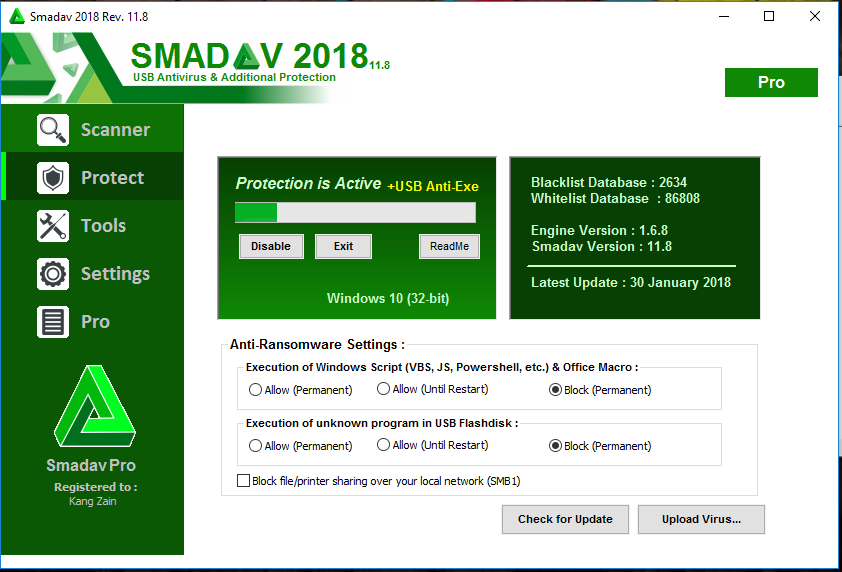 Smadav pro 2019 key
