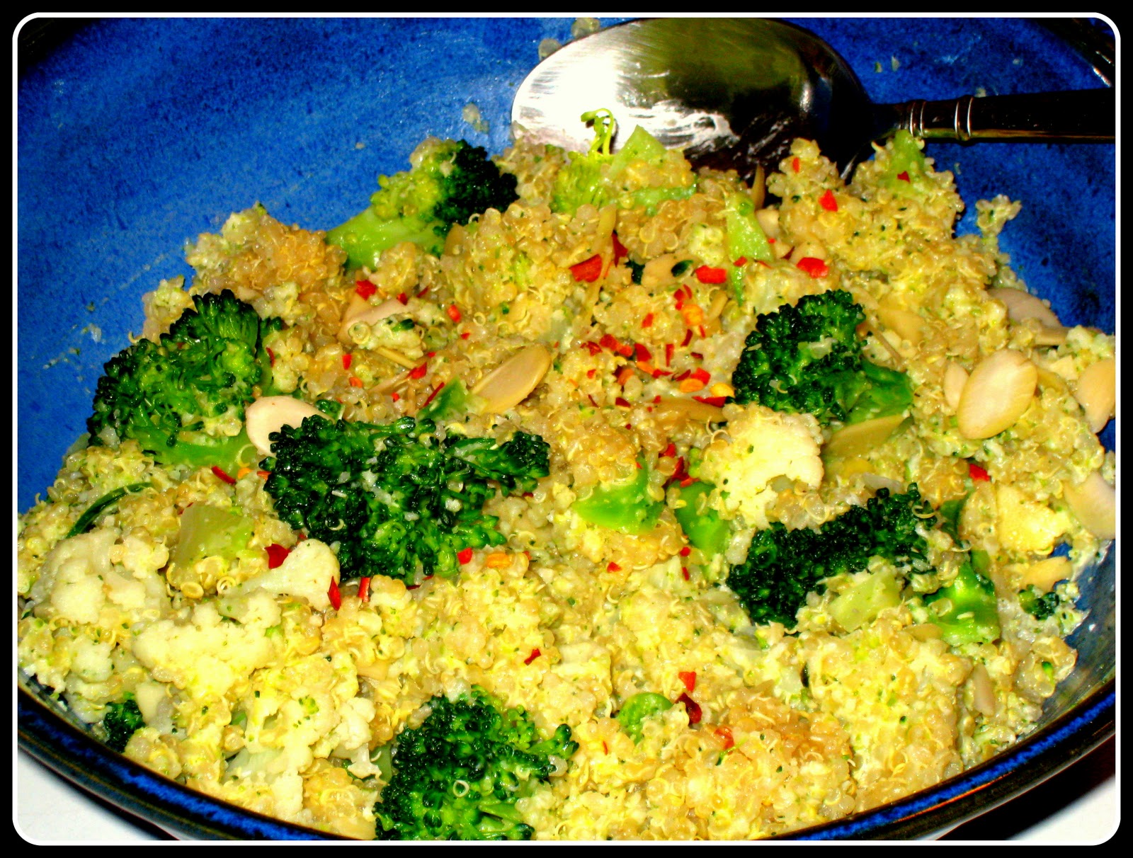 Sweetness In The Belly BroccoliCauliflower Quinoa Winter Fare!