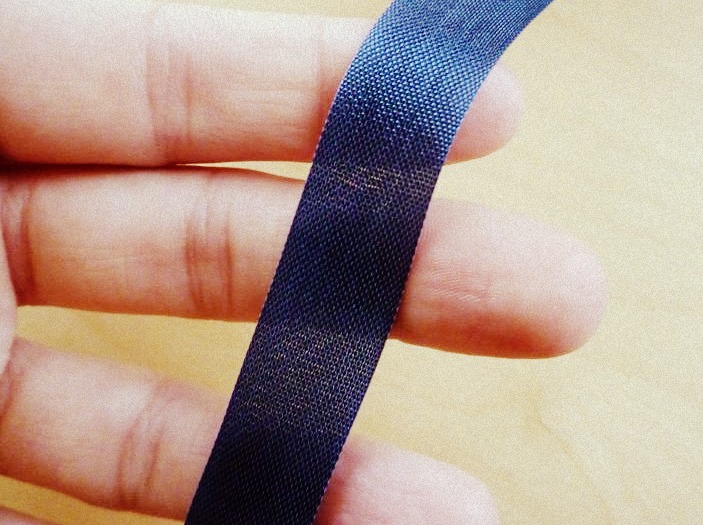 Laura in a tangle Rayon seam binding