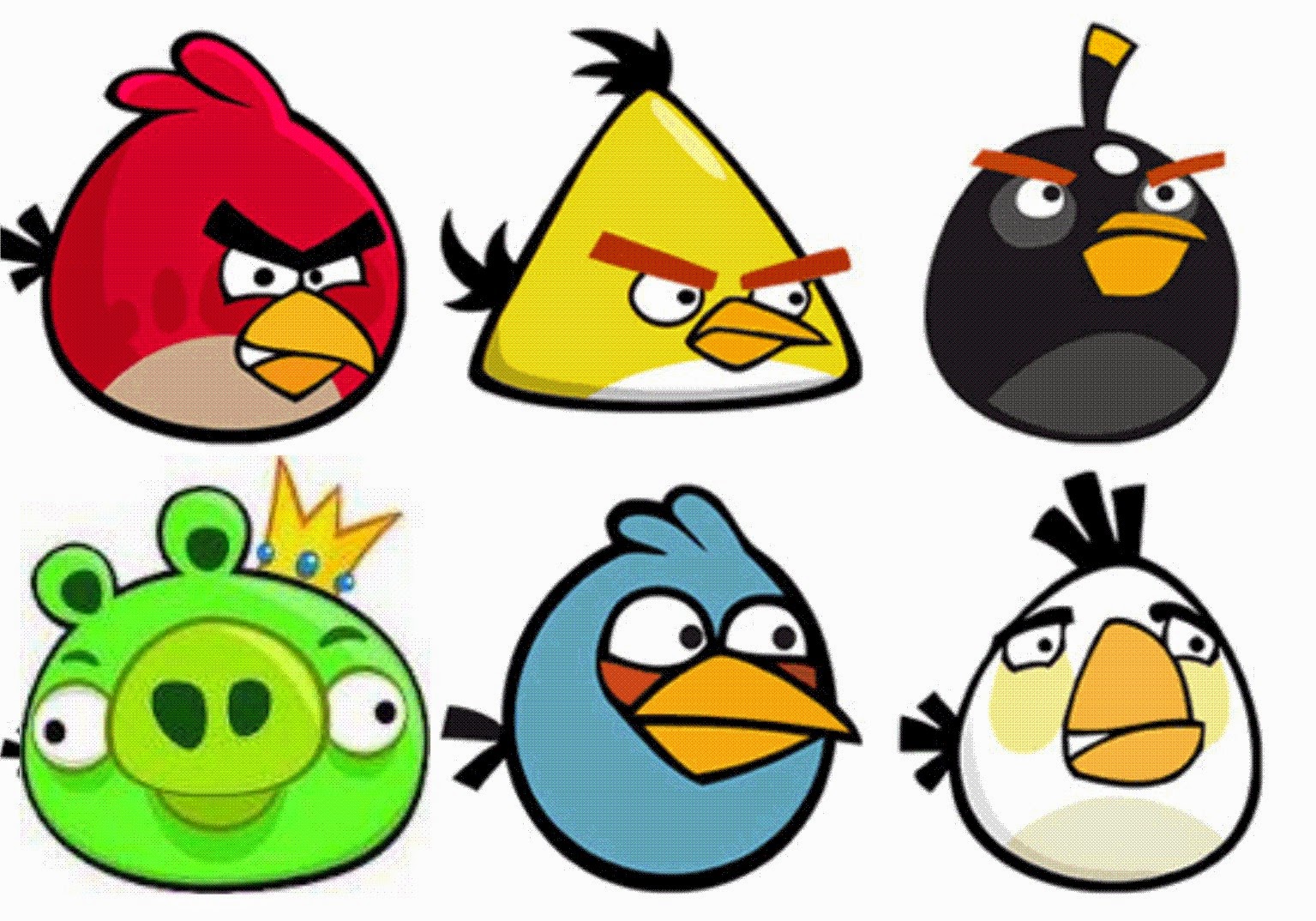 Gambar Gambar Mewarnai Angry Birds Lucu Kartun Bird Di Rebanas