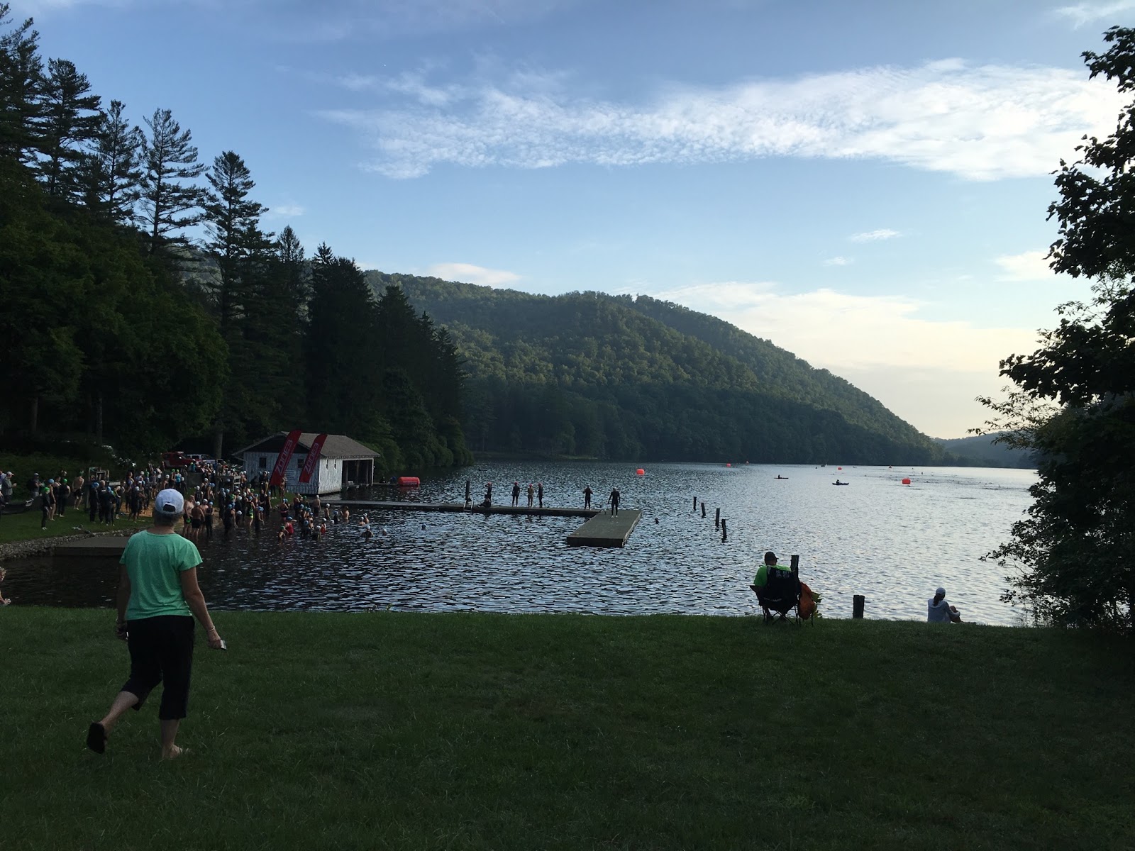 Mungerruns Race Recap The Lake Logan Sprint Triathlon