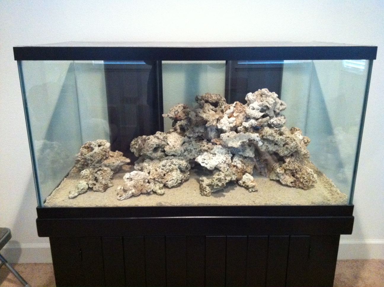 120 Gallon Reef Display: Final Aquascape!!!