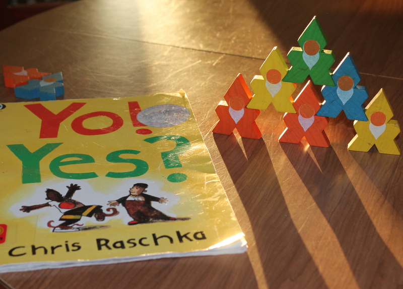 Books and Umbrellas: Yo! Yes! by Chris Raschka