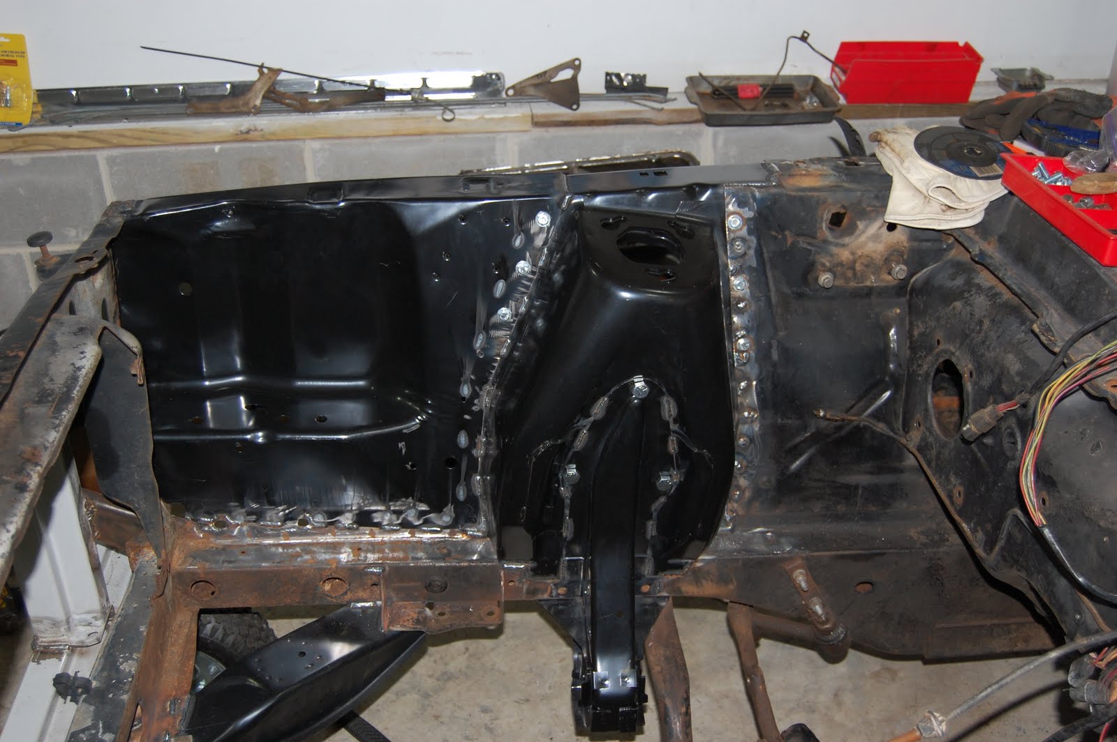 1970 mustang **Shock Tower & Awe**