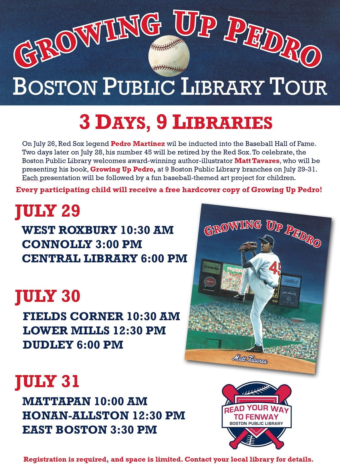 Matt Tavares Books The Growing Up Pedro Boston Public Library