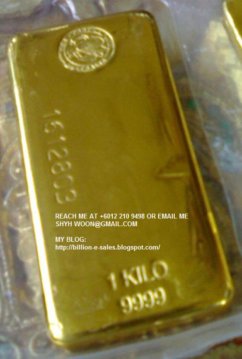 BILLIONESALES THAILAND ONE KG THAILAND PURE 999 GOLD BAR FOR SALE