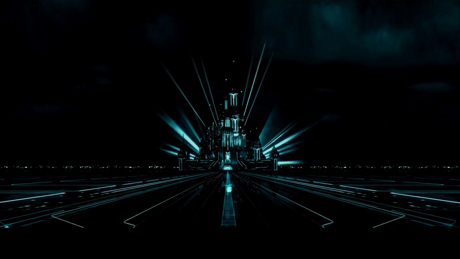 Tron Disney Castle