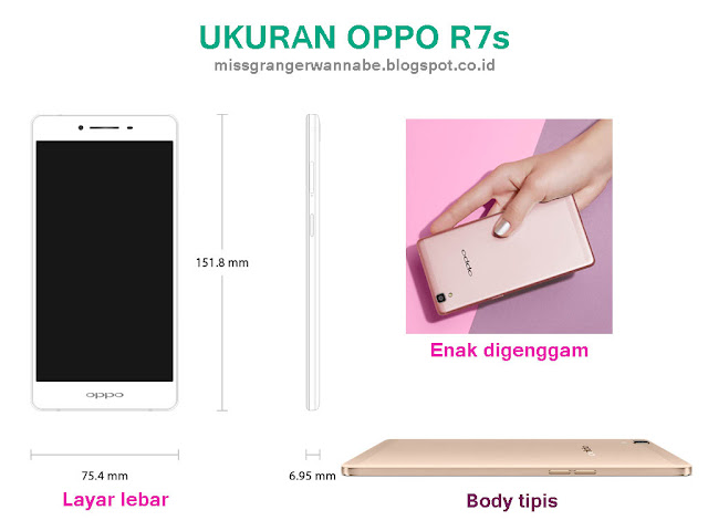 ukuran oppo r7s