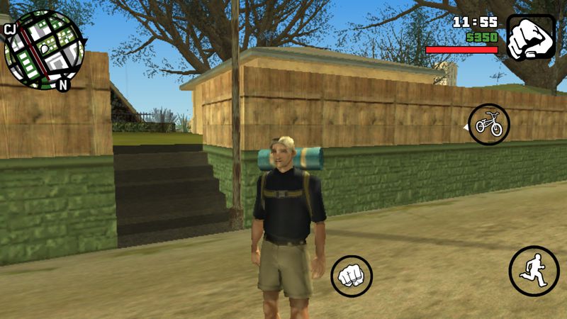 Files to replace naruto.dff in GTA San Andreas (5 files)