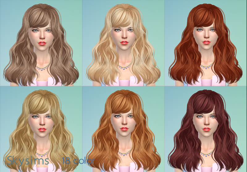 My Sims 4 Blog Butterflysims 066 Hair For Females