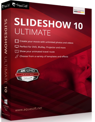AquaSoft SlideShow 10 Ultimate 10.5.03 poster box cover