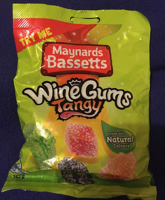 FOODSTUFF FINDS Maynards Bassetts Wine Gums Tangy (WH Smiths) By SpectreUK