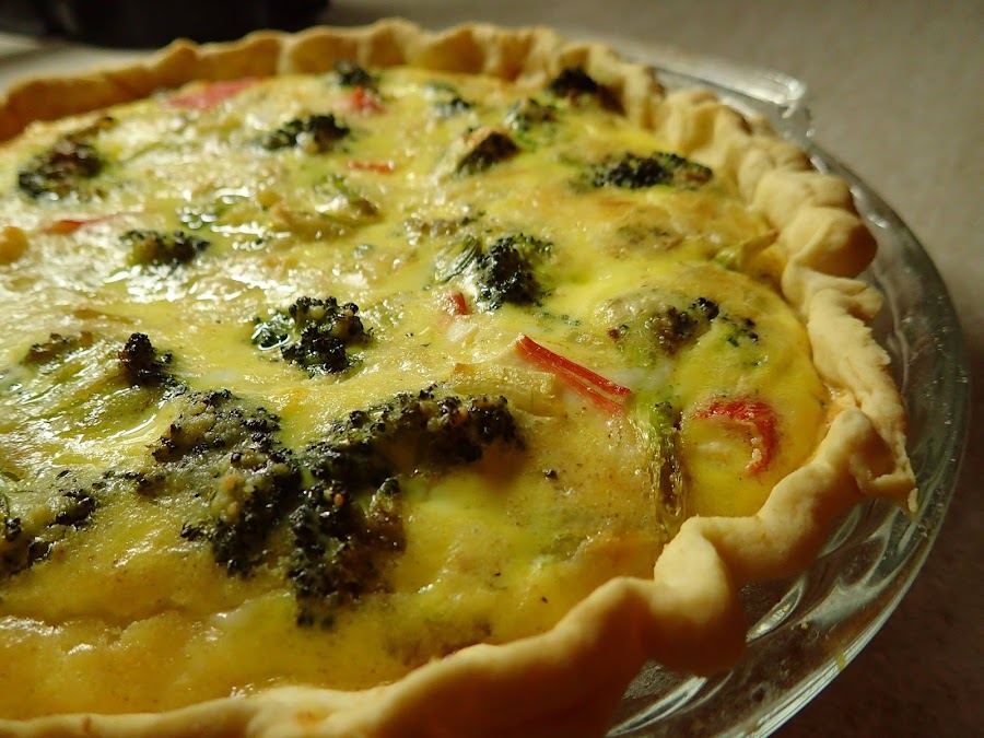 QUICHE VEGETARIANO DE BRÓCOLI
