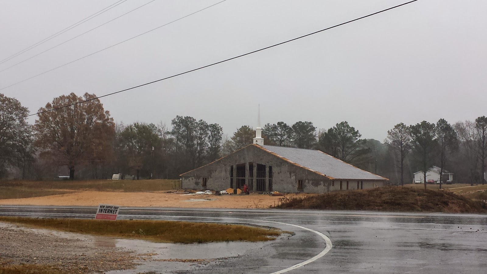 Winfield City Family Church 3536 State Highway 129 Winfield ,AL 35594 Building Progress 11/16/2014