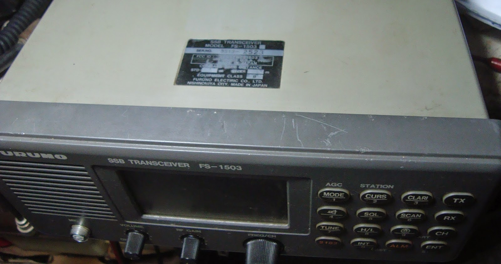 RADIO SELLER: Furuno FS 1503 HF Professional Transceiver,Japan