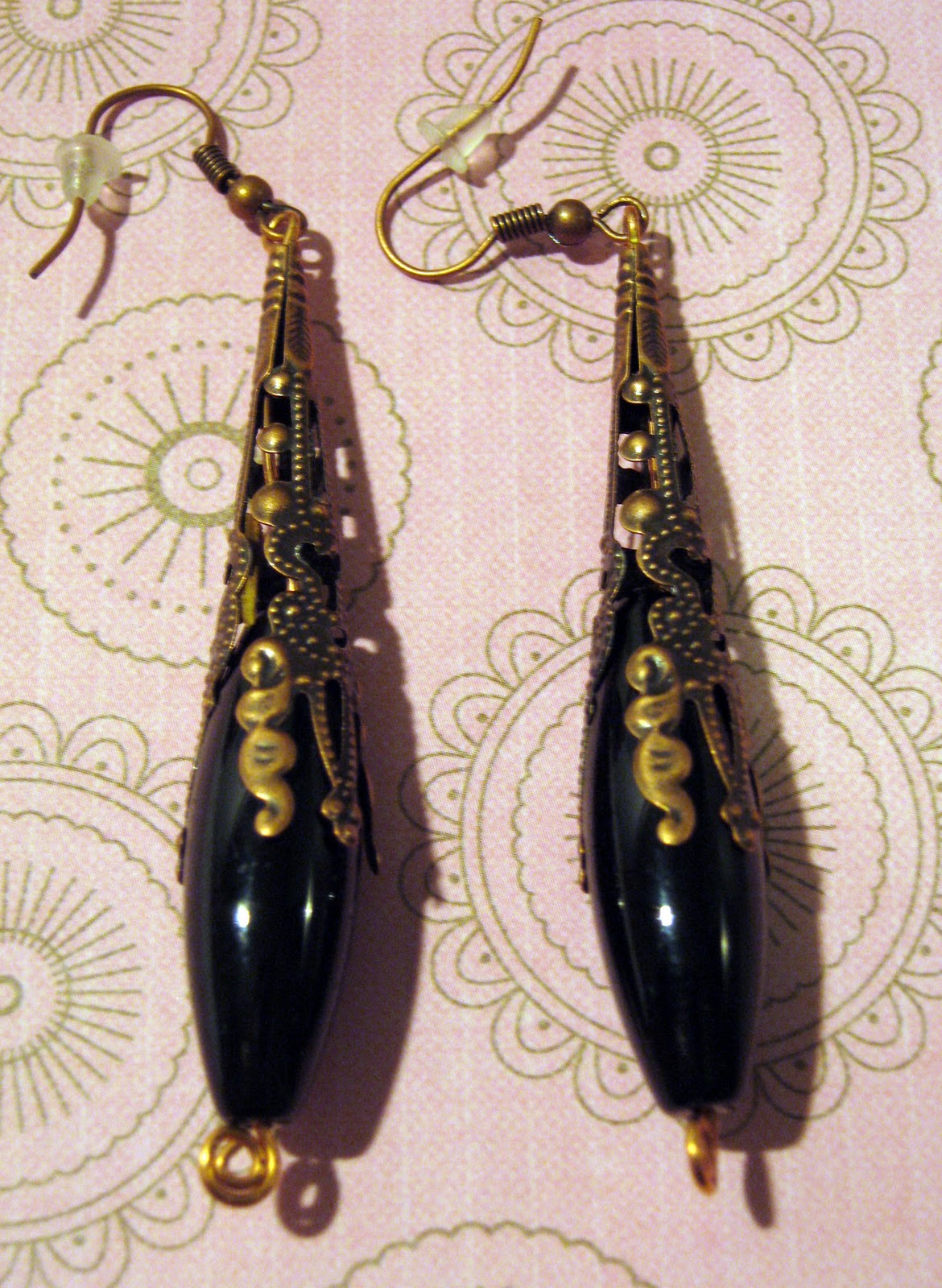 Orecchini A Goccia Ovali Lunghi In Filigrana D'argento, Pendenti - Foto 14