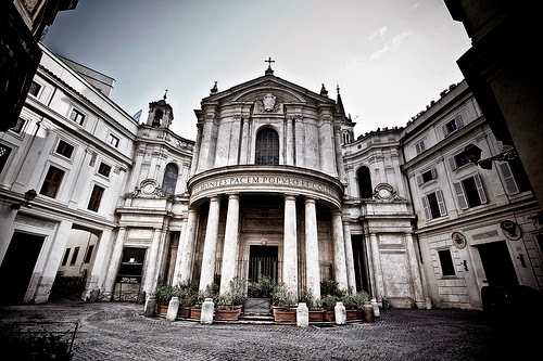 Chiesa di Santa María della Pace a Roma | Pietro da Cortona | 1656