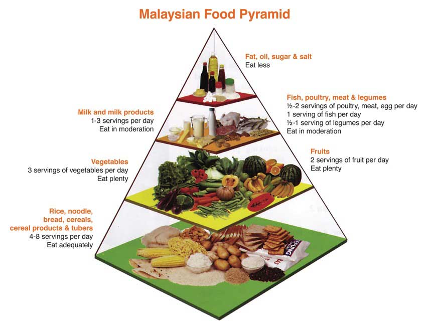 Nutritionist for Sibu The Malaysian Food Guide Pyramid & The