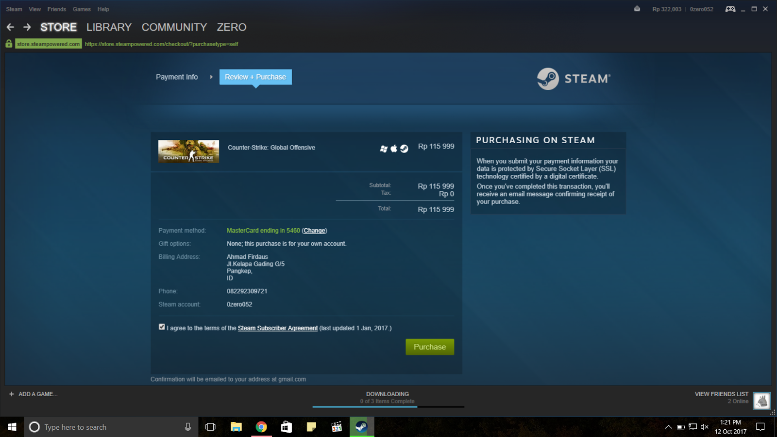 Steam purchase has not been completed фото 10
