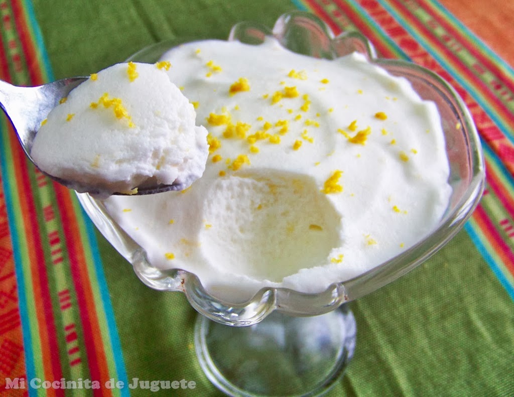 Mi Cocinita de Juguete: Mousse de Limón