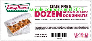 Krispy Kreme coupons april
