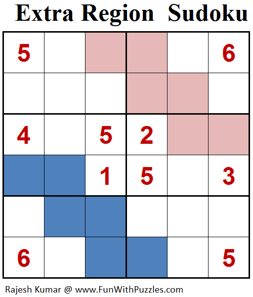 Extra Region Sudoku (Mini Sudoku Series #83)