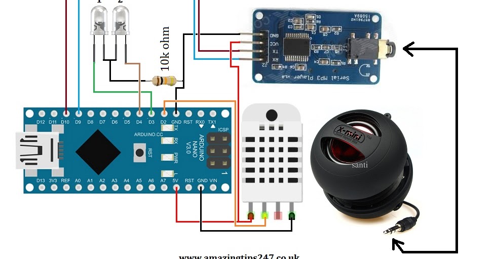 DHT22 with sound alert Arduino » Amazing Tips247