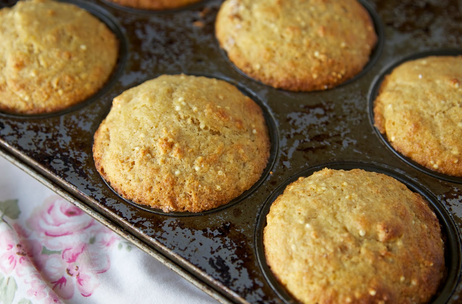 The Flour Sack Millet Muffins