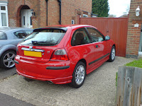 MG Rover 25 with ZR bodykit
