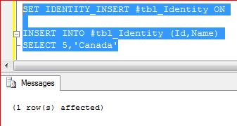 SQLCastle: Interview Question - How to manually insert a value into ...
