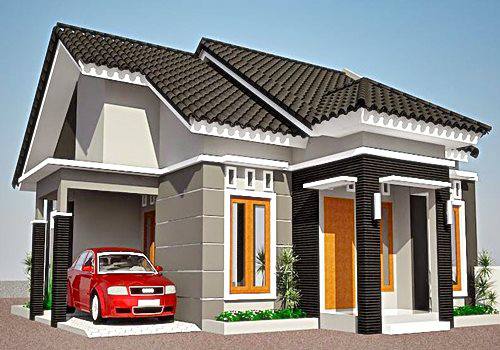 Contoh Desain Bentuk  Atap  Rumah  Minimalis 2019 Desain Rumah  Minimalis