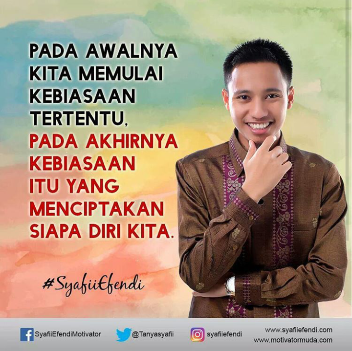 30+ Trend Terbaru Kata Kata Motivasi Syafii Efendi Tentang