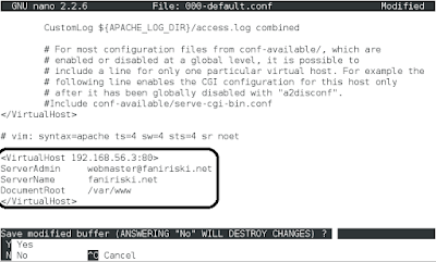 Konfigurasi Web Server Debian 8 (3)