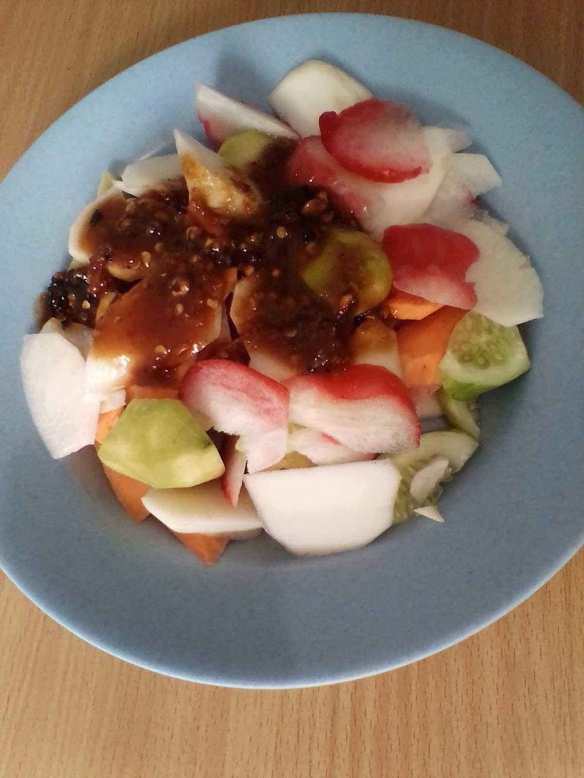 Cara Membuat Rujak Buah