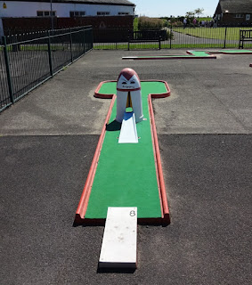 Crazy Golf course at Fairhaven Lake in Lytham Saint Annes Crazy Golf course at Fairhaven Lake in Lytham Saint Annes