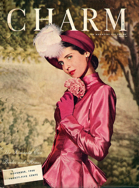 Fashion Magazine Covers from 1940s-1950s ~ Vintage Everyday