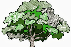 tree zentangle daily