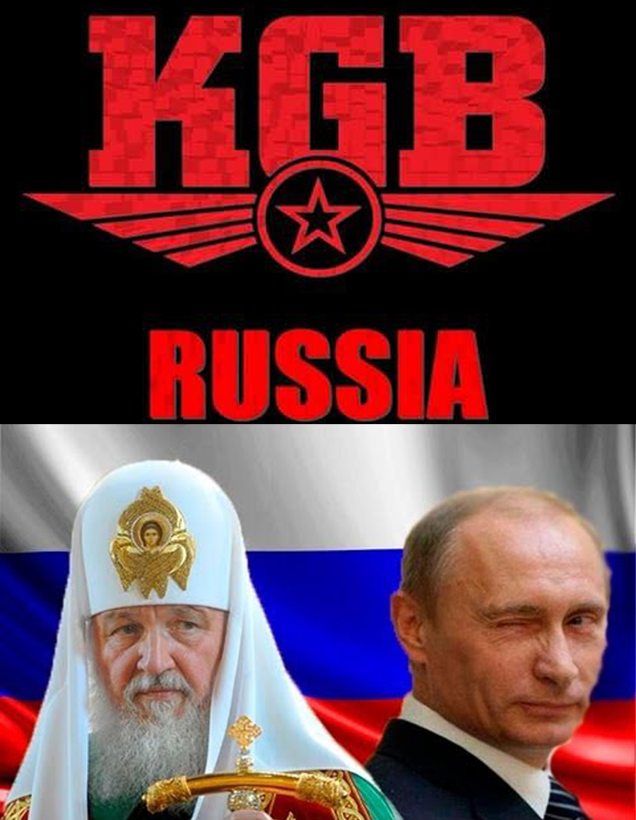 Image result for Patriarch Kirill as KGB agent