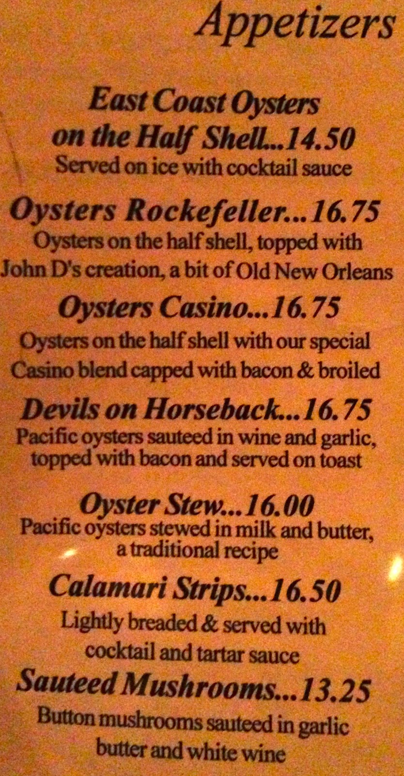 GREAT EATS HAWAII THE SEA CHEST RESTAURANT AND OYSTER BAR