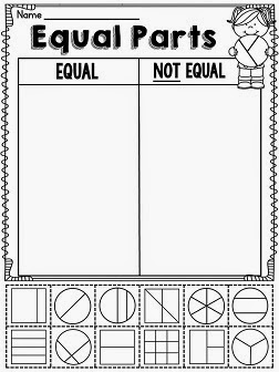 Miss Giraffe's Class: Fractions in First Grade